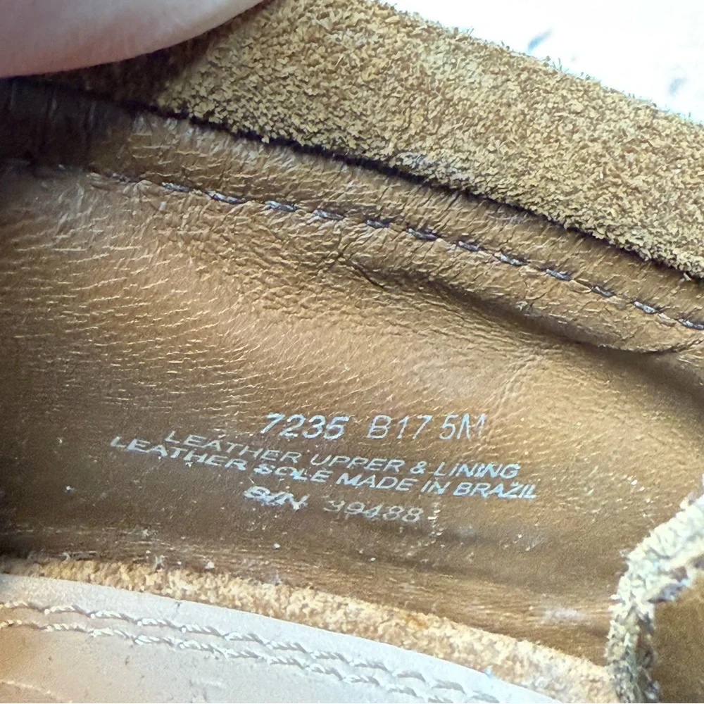 Tory Burch Huntington Fringe Brown Suede Beaded Bootie 5M